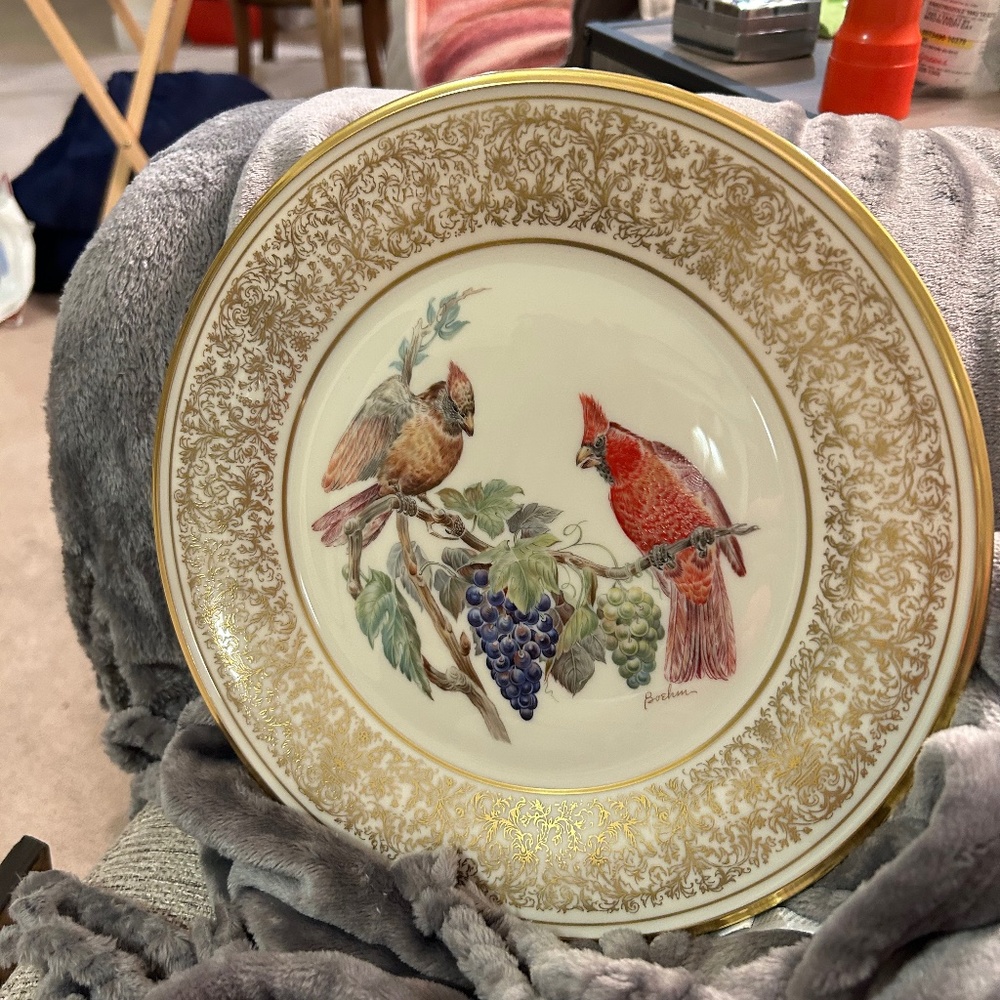 Boheme Bird Lenox plates